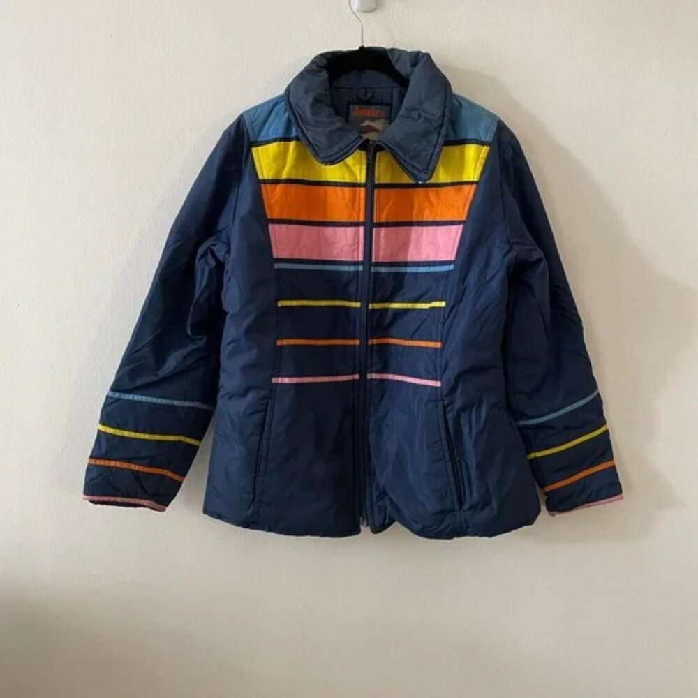 Vintage antler prime down puffer coat